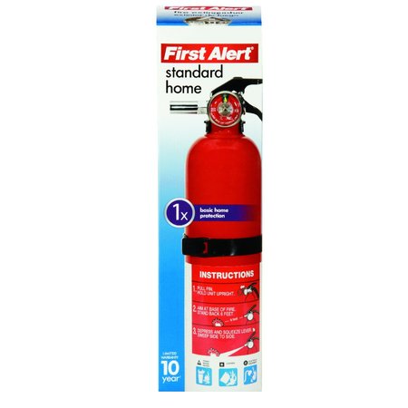 FIRST ALERT 2-1/2 lb Fire Extinguisher For Household OSHA/US Coast Guard Agency Approval HOME1